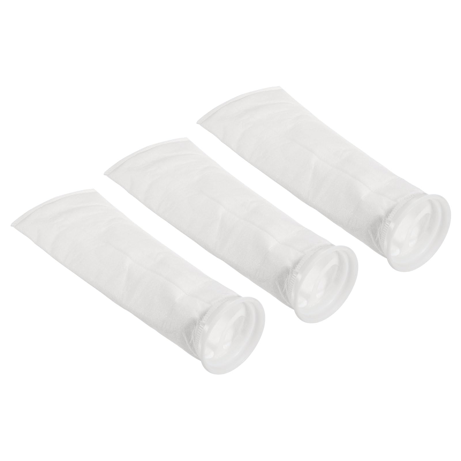 PATIKIL 4 Inch Ring Filter Socks, 3 Pack 50 Micron Mesh Bags Pool Skimmer Basket