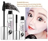 (Tailisha) Nicebelle DDK 4D Mascara Cream, Makeup Lash, Cold Waterproof; Warm Water Washable, Eye Black, Eyelash Extension, Super-long style and Crazy-long Style