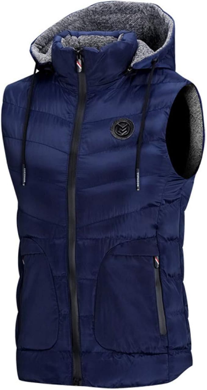 Chaleco Vaquero Térmico Para Hombre - Con Forro Polar, Ideal Para Invierno, Abrigado Pero Ligero, Varios Colores Y Tallas