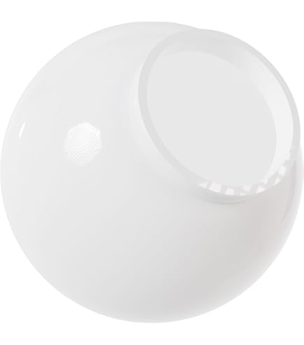 Clear Polycarbonate Medium Macho Acorn Globe - Light Fixture Replacement Shades