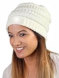 H-6007-25 Day/Night Beanie - Ivory