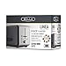 BELLA (14387) Linea Collection 2-Slice Toaster with Extra Wide Slot & Custom Settings, Polished Stainless Steel