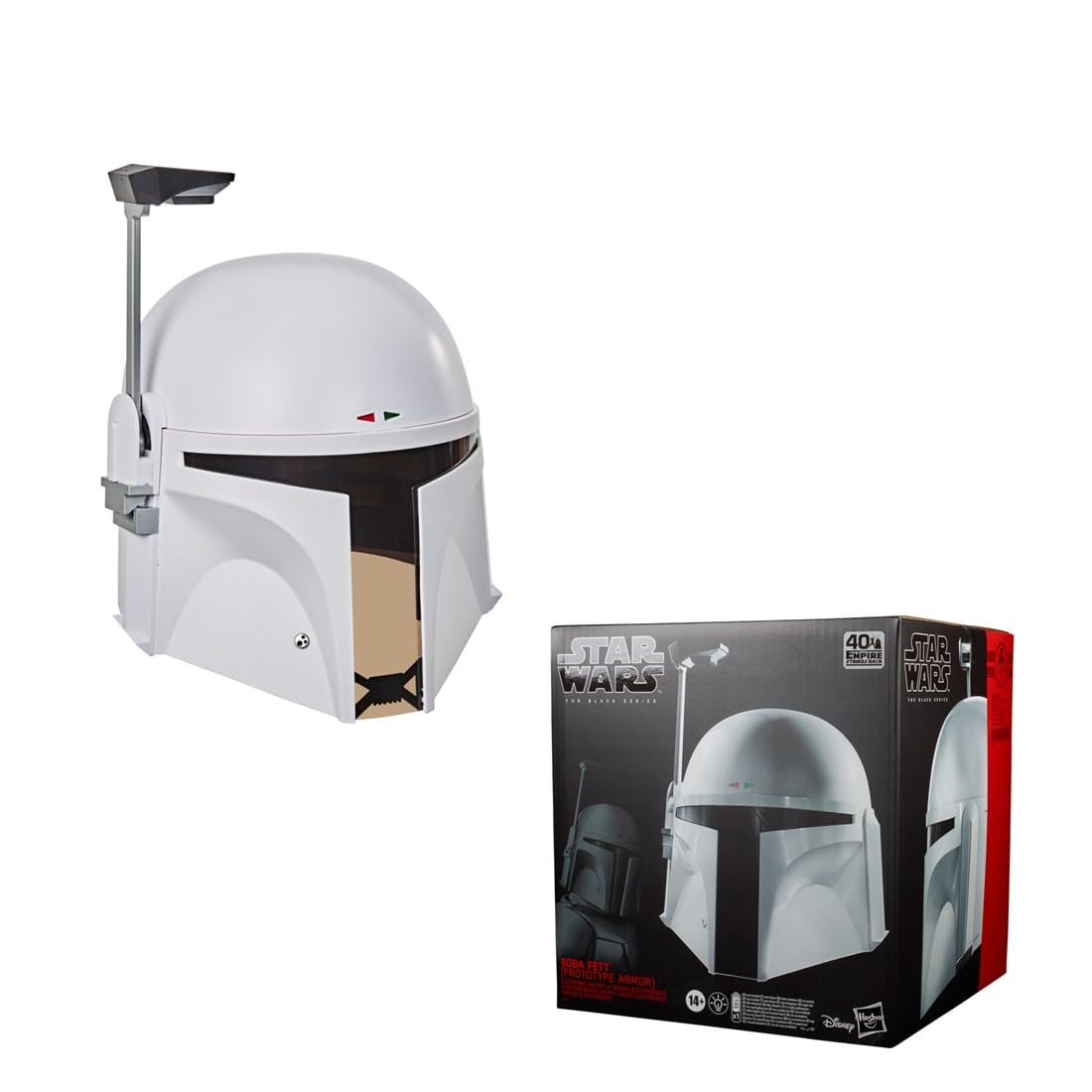 Star Wars The Black Series Boba Fett (Prototype Armour) Premium Electronic Helmet, The Empire Strikes Back Roleplay Collectible