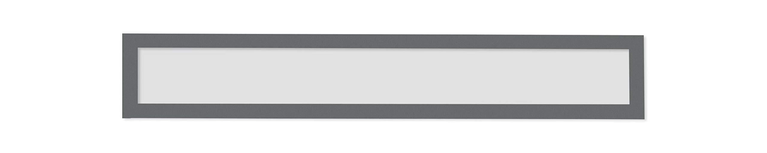 magnetoplan 1131701 Magnetofix Topsign Frame Magnet 5 Pieces 232X52 MM Grey