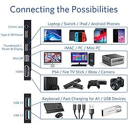 Portable Monitor 4K - 17.3 Inch UHD FreeSync HDR