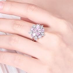 Luxury 925 Sterling Silver Womens Ring Shiny