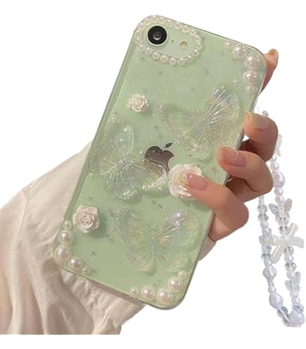 Amazon.com: Fycyko Compatible with iPhone 7/8/SE 3D Butterfly