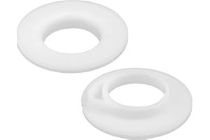 X AUTOHAUX 2 Pcs Front Lower Suspension Coil Spring Insulator E8TZ-5414-B for Ford F150 F250 F350 Super Duty Lower Spring Insulator Upper Bracket Insulator RWD Model Only