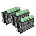 Beauty Star Stepper Motor Driver, 3PCS TB6600 4A 9-42V Nema 17 Stepper Motor Driver CNC Controller Single Axes Hybrid Stepper Motor Controls