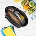 yookee home Lunch Bag Women Insulated Lunch Bag Kids Lunch Box for Men Lunchbox for Work Small Lunch Bag Reusable Lunch Tote Neoprene Lunch Bag Adult Lunch Box for Women Lunch Bags for Work Black
