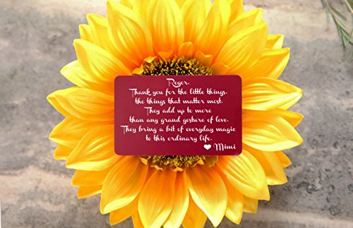 Personalized Wallet Card Insert - Everyday Magic