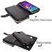 For Samsung Galaxy Note 4 Case - Cellularvilla Pu Leather flip Wallet Bag Pouch Case with Credit Card Slots Pockets Cover For Samsung Galaxy Note 4 SM-N910S / SM-N910C (Black)