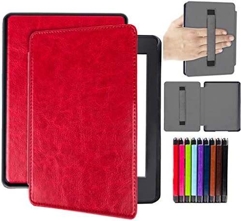 Christmas Best Kindle Accessory!!Kacowpper Slim Leather Case Smart Cover for Amazon Kindle Paperwhite 4 2018 Sleep/Wake