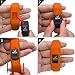 ANCOOL Compatible with Vivofit JR Bands, Soft Kids Wristbands Replacement for Vivofit JR/Vivofit JR2/Vivofit 3 Tracker (Orange, Small)
