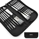 Nicpro 12 PCS Artist Paint Brush Set Set with