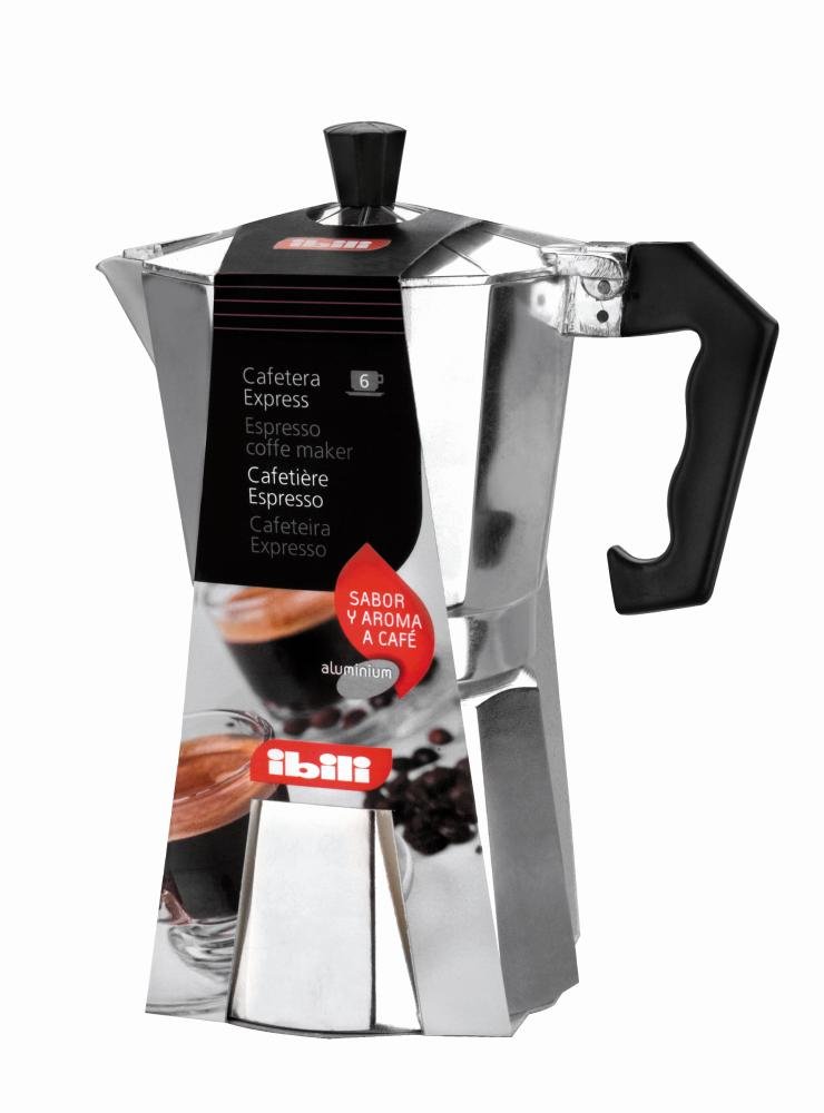 IBILI Bahia Express Moka Pot 9 cups, 450 ml, aluminium โ image 1
