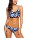 Avidlove Women's Sexy Padded Bikini Set Two Piece Floral Print Swimsuits