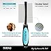 RUBOLD Dog Grooming Kit - Slicker Brush for Dogs with Fur Ejector - Greyhound Dog Comb - with Bonus Carrying Case - Brushes for Shedding - Suitable for Any Medium or Long Hair Pet or Cat