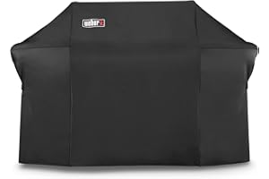 Weber Summit 600 Series Premium Grill Cover, Heavy Duty and Waterproof, Fits Grill Widths Up To 74 Inches