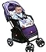 Universal Baby Stroller Seat Liner Infant Car Seat Cushion, 100% Cotton Padded Cushion (White)