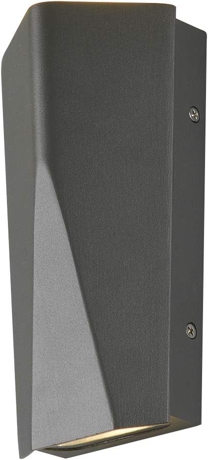 Trio Leuchten Tay 226560242 LED Outdoor Light Die-Cast Aluminium Anthracite 2X 4.5 Watt, Charcoal
