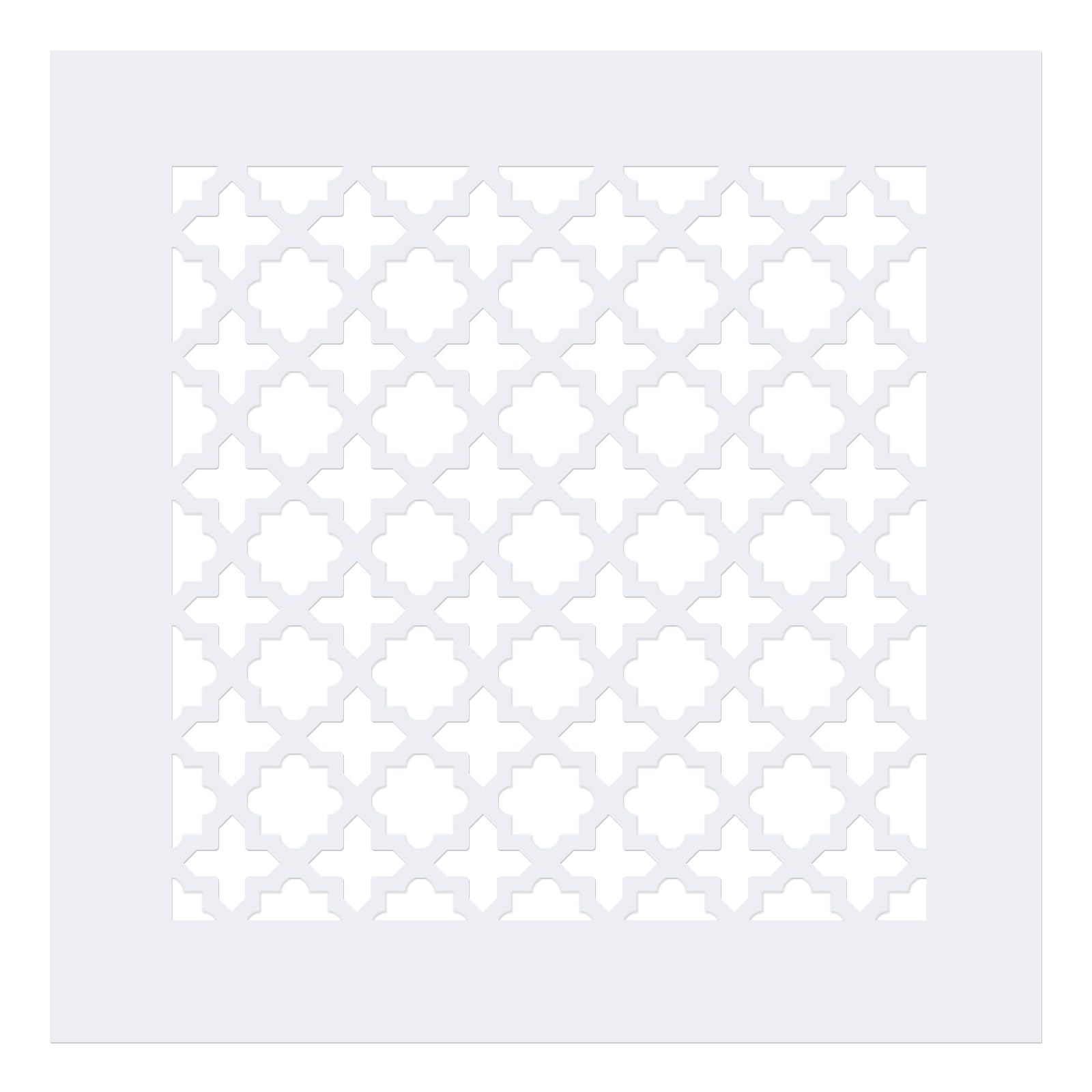 PATIKIL Air Vent Cover Grille for 9.5"x9.5" Duct Opening, Acrylic Glass (PMMA) Decorative Wall Ceiling Hole Cover Register for Home Ventilation Decor