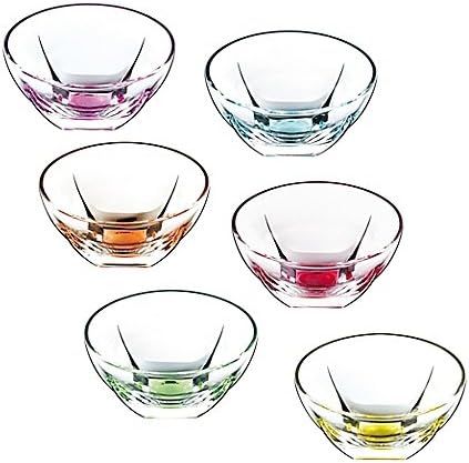 Multicolor Fusion Bowls (Set of 6)