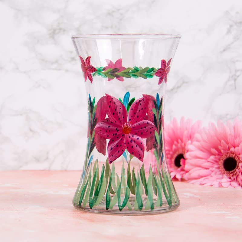 lesser and pavey LP48328 Vase | Lily | 1 Piece-12x12x20 cm Accessory, Multicolor