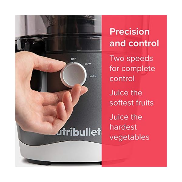 Nutribullet 01515 Centrifugal Juicer, 800 W, Graphite