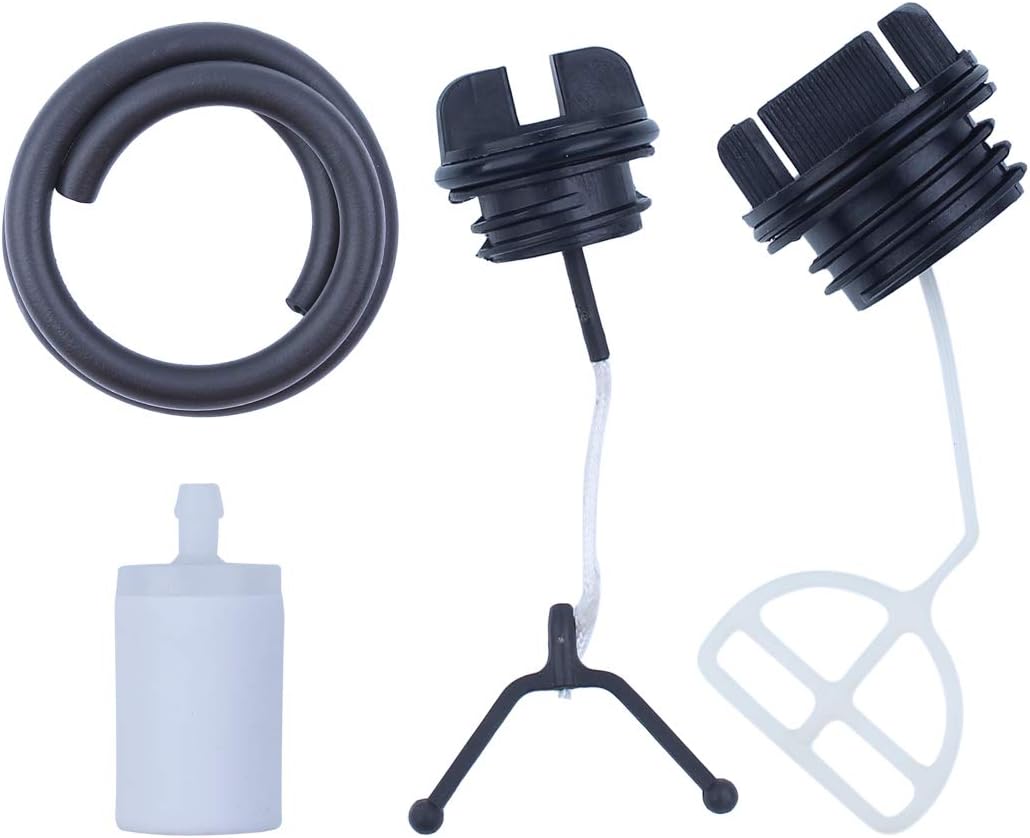 Gas Fuel Tank Cap Hose Line Filter Service Kit for Husqvarna 50 51 55 136 137 141 142 254 257 262 Chainsaw Replace Parts
