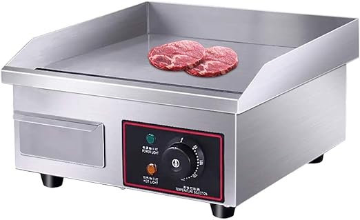 Amazon Com 1500w Commercial Countertop Griddle Electric Grill