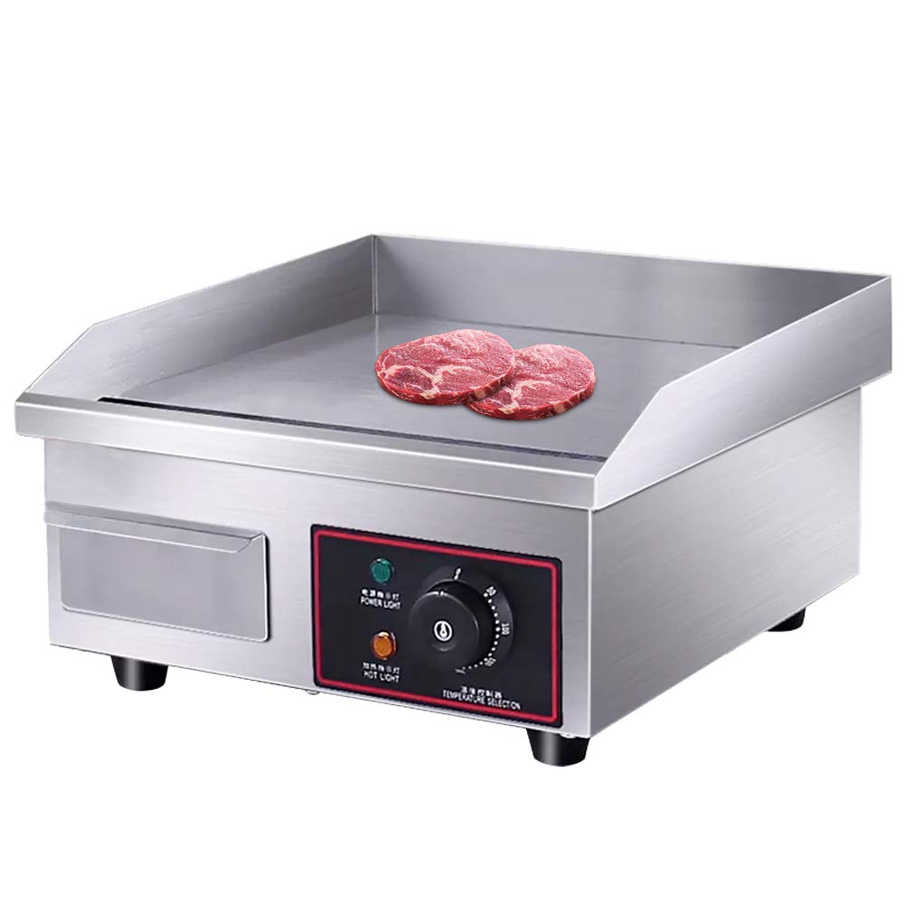 Griddle Grill Electric Cooker Pancake Cookware Flat Top Large