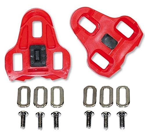Gio Look Keo Compatible Cleats Red 9 Degree Float