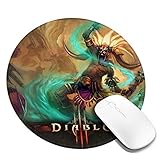 Dia-Blo 3 ETE-Rnal Colle-Ction Round Mouse Pads for