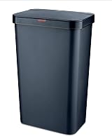 Tower 50L Sensor Bin Navy Rectangular Touchless Lid Battery or Manual Use