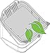 Rain Harvesting RHAD99 Leaf Eater Advanced Rain Head- 3 in. Round