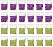 Rollin' n Bowlin' Frozen Fruits and Veggies Smoothie Mix with Nut Butter. 2 Flavors. Vegan, No Sugars 