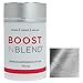 BOOSTnBLEND Medium Silver Grey Hair Loss Concealer with BONUS FREE HAIR TOWEL. Get Your Confidence Back. Completely Undetectable.