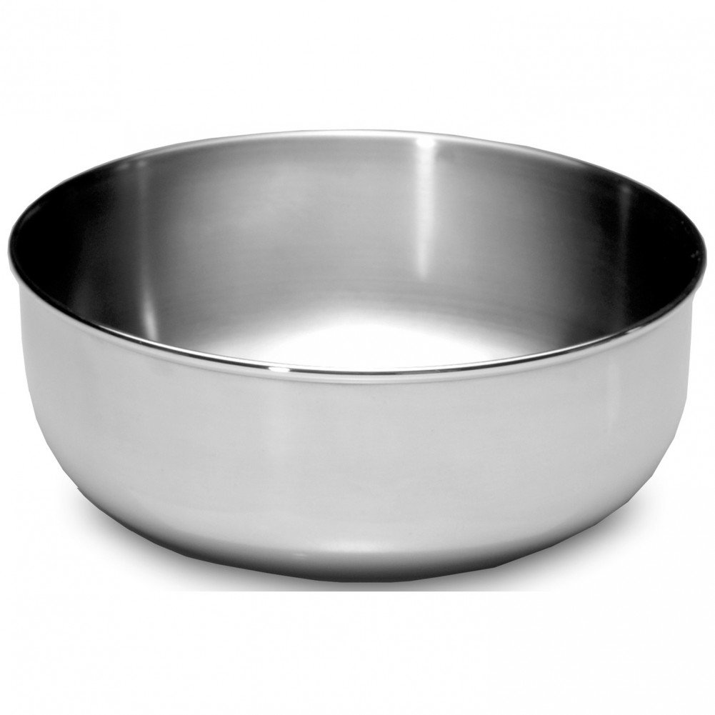 Lifeventure Stainless Steel Bowl – Strong and Corrosion Resistant, Ideal for Camping or Travel