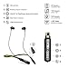 DolTech Bluetooth Headphones Hi-Fi Stereo Wireless Headphones Magnetic Earbuds Ultra Flexible Lightweight Neckband Sports Sweatproof With Mic In Ear Earphones Music Time Up To 13 Hours (Green)