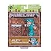 Minecraft Alex with Diamond Armor Figure Pack