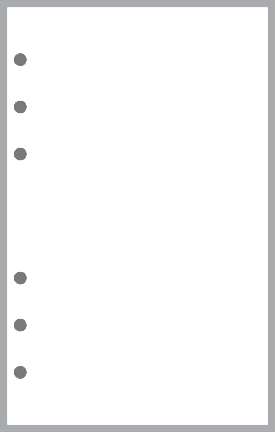 Compact Size Blank Pages Planner Insert, Sized and Punched for Franklin Covey Compact and Other Notebooks (4.25" x 6.75")