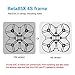 BETAFPV Beta85X 4S Cine Whoop Frame Kit Black Frame Stiffener Brace of Carbon Fiber for 1105 Brushless Motor Beta85X Cine Whoop Drone