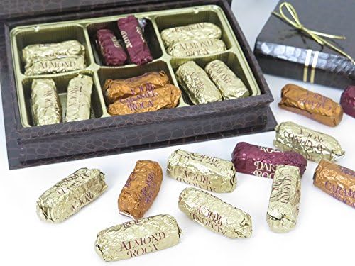 ROCA CHOCOLATE AND BUTTER CRUNCH TOFFEE, in a unique Gift box that is a book replica. A great chocolate gift.
