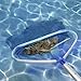 Heavy-Duty Aluminum Pool Rake Head with Deep Bag - Standard 1.25