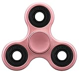 Fidget Spinner Pink Matte, Figets Spinners Toys Scrub Hand Fiddle Spinner Relieves Stress