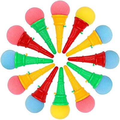 ice cream cone foam ball shooter toy