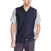 Red Kap Short Sleeve Two-Tone Crew Shirt