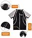 Men Sauna Sweat Shirt Workout Neoprene Top Training Body Shaper Clothes Sweat Sauna Suit Exercise Fitness Short Sleeve