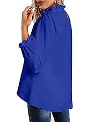Avanova Women 3/4 Long Sleeve Blouses Dressy Casual